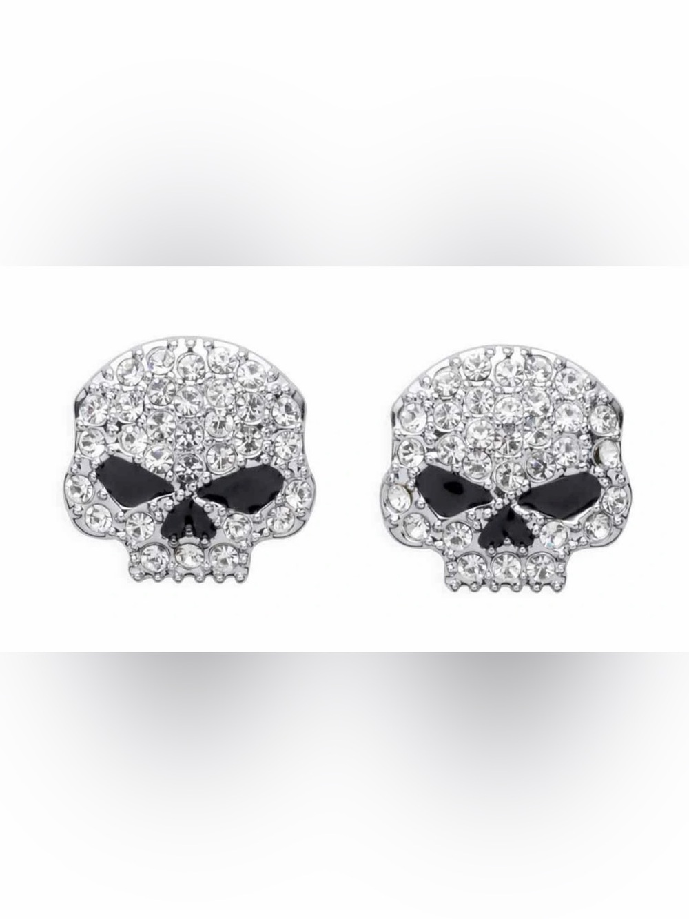 Harley-Davidson Willy G Skull earrings